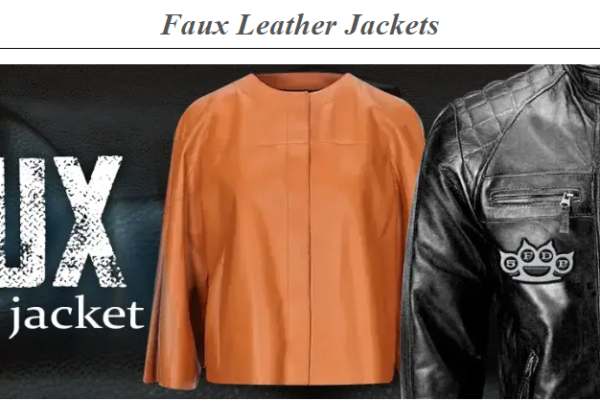 Faux Leather Jackets